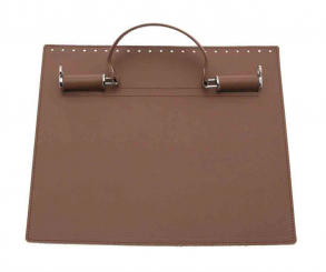 Taschenklappe Sicily 30x26cm marone 