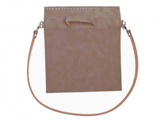 Taschenklappe taupe 