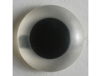 Teddyaugenknopf - Größe: 10mm - Farbe: transparent - Art.Nr. 180668 
