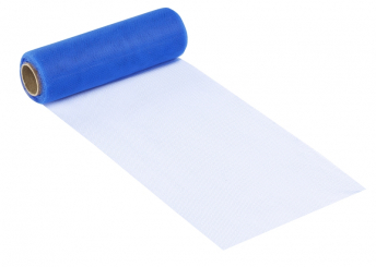 Tüll blau, 47 cm  breit pro meter 