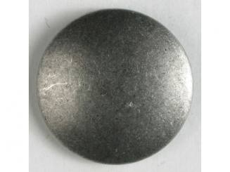 Vollmetallknopf, unverfälscht schlicht, mit Öse - Größe: 23mm - 