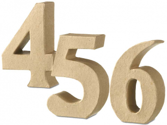 Zahl Times    H 10 x B 6,8 x T 3 c 