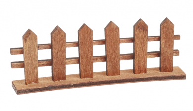 Zaun 8,5 x 3 cm, braun 