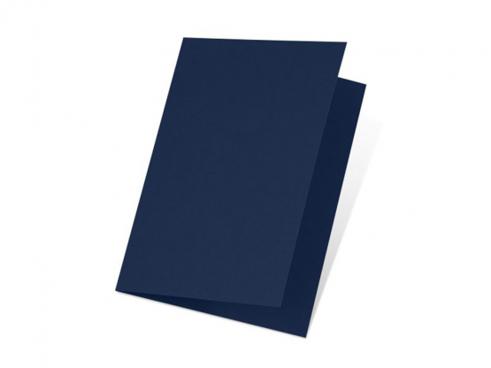 1001 Pkg 5 Tischkarte 10x9 cm navy blue