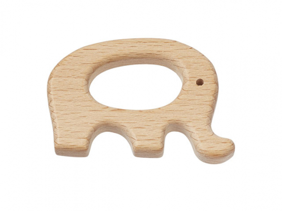 Schnulli-Holzteil Elefant 70 mm 
