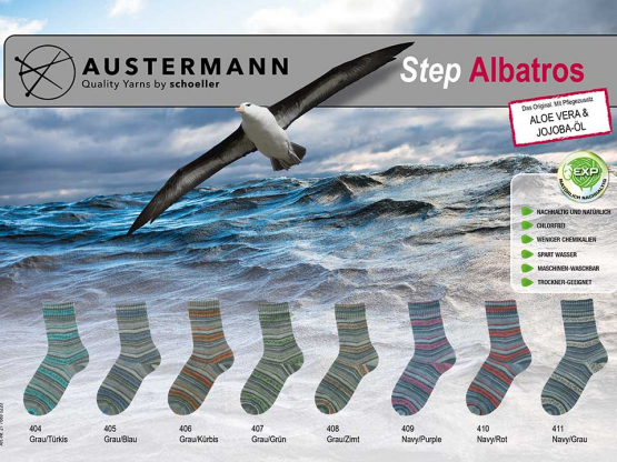 Sockenwolle Step Albatros 