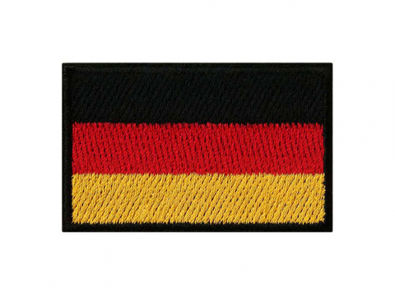 Applikation Flagge Deutschland 6,2 x 3,8 cm 