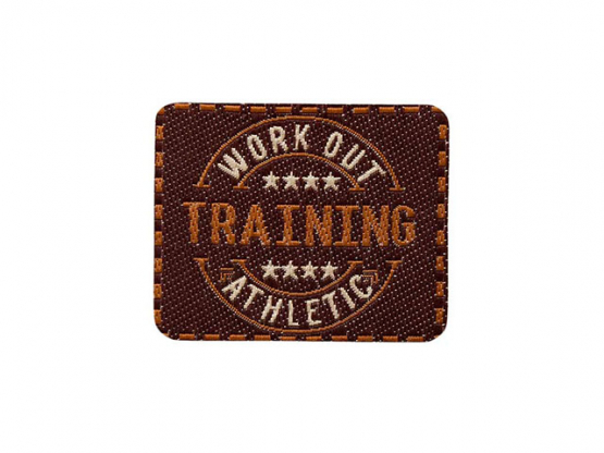 Applikation Training Etikett Aufbügeln xMini cm 