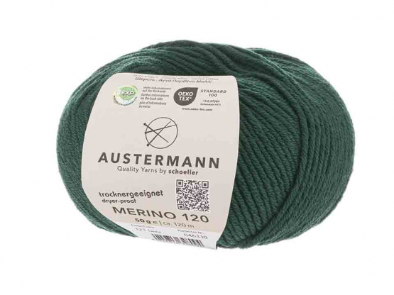 Austermann Merino 120 EXP Farbe 121 tanne