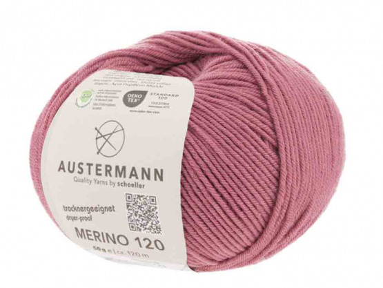 Austermann Merino 120 EXP Farbe 171 altrosa