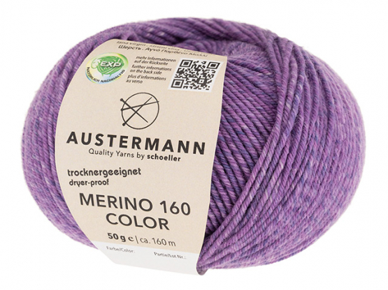 Austermann Merino 160color EXP flieder
