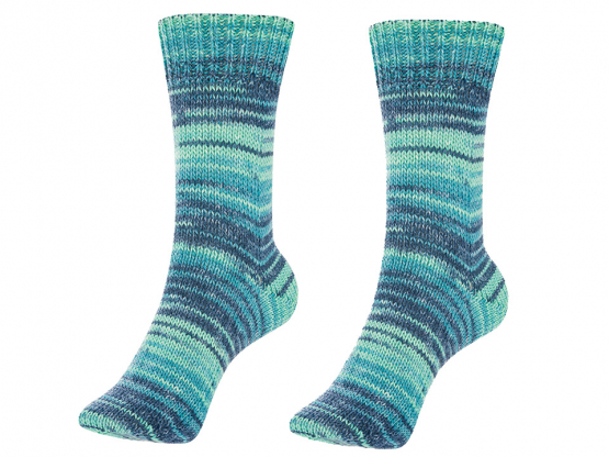 Austermann Sockenwolle Step 4 Dreiklang Farbe 521 Polar