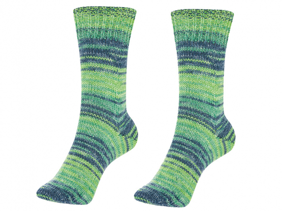 Austermann Sockenwolle Step 4 Dreiklang Farbe 522 Minze