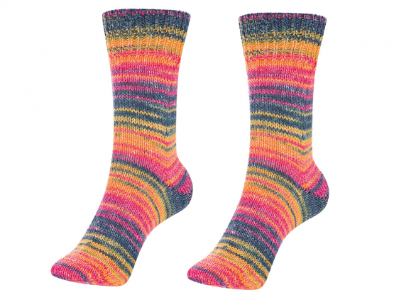 Austermann Sockenwolle Step 4 Dreiklang Farbe 524 Papillon