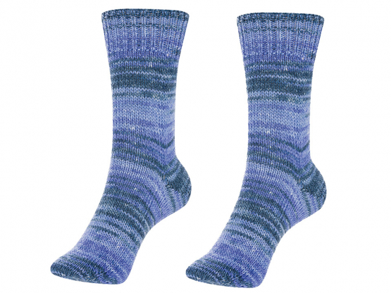 Austermann Sockenwolle Step 4 Dreiklang Farbe 525 Royal