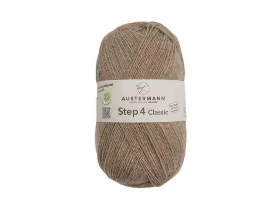 Austermann Sockenwolle Step Classic 4fach Farbe 1040 kamel