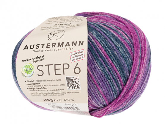 Austermann Step 6 Kuchenknäuel Farbe 732 violett