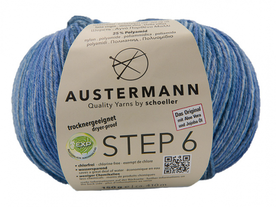 Austermann Step 6 Kuchenknäuel Farbe 734 petrolblau