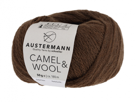 Austermann Wolle Camel & Wool cognac