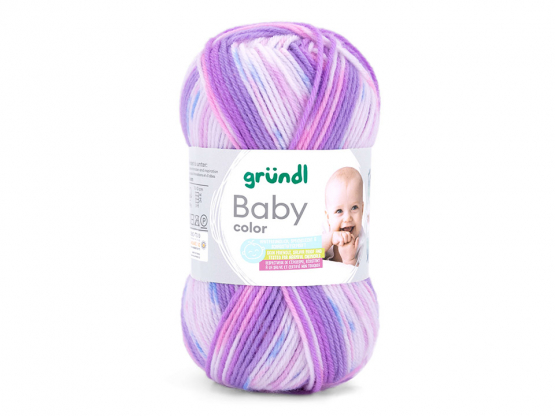 Baby color Farbe 07 flieder-mauve-rosa-weiß