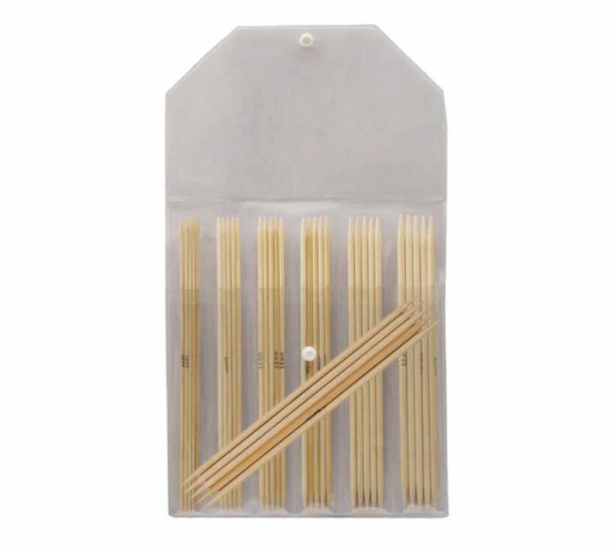 Bamboo Nadelspiele im Set (15cm)  mm 