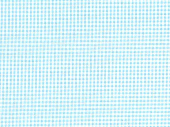 Baumwollstoff bedruckt 145cm weiß-blau-karo 