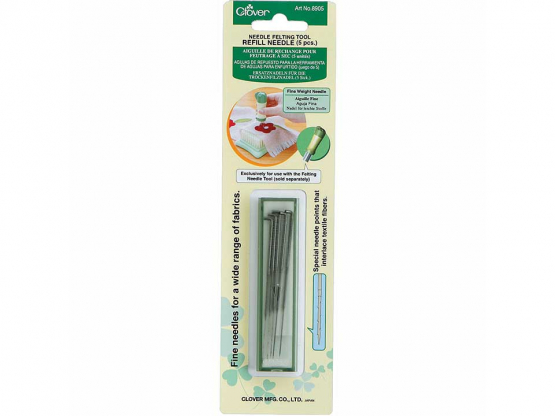 Clover Ersatz Filz-Nadeln fein 