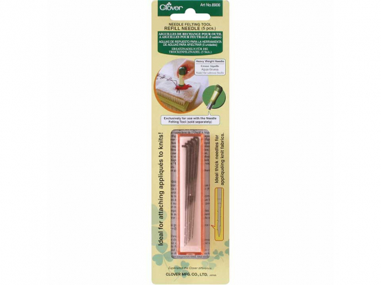 Clover Ersatz Filz-Nadeln grob 