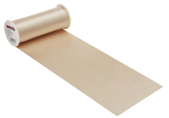 CREApop® Satin-Tischband 20 cm breit, creme 