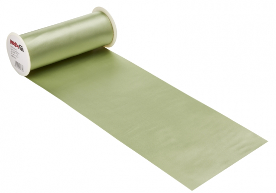 CREApop® Satin-Tischband 20 cm breit, lindgrün 