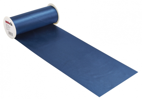 CREApop® Satin-Tischband 20 cm breit, dunkelblau 
