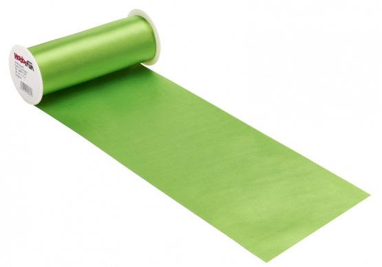 CREApop® Satin-Tischband 20 cm breit, apfelgrün 