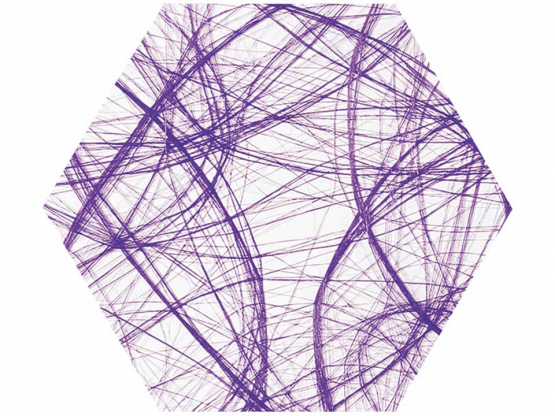 CREAweb 30 cm breit, violett 