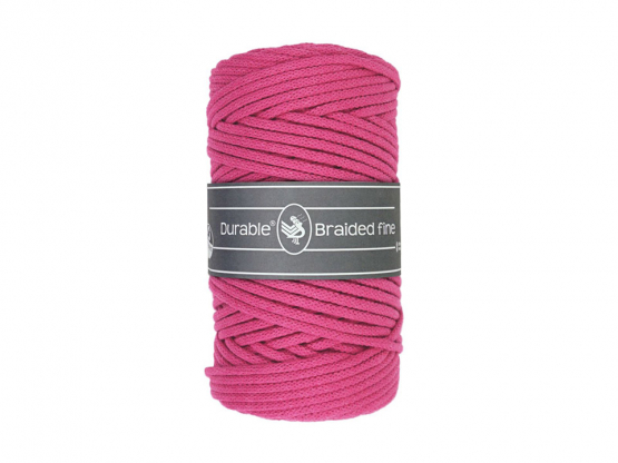 Durable Braided fine Fuchsia