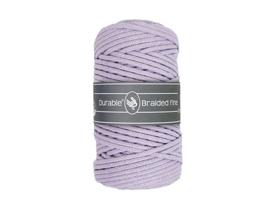 Durable Braided fine Pastel Lilac