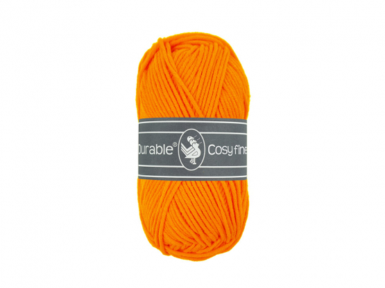 Durable Cosy Fine Neon orange