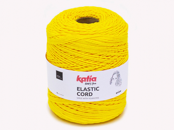 Elastic Kordel  rund ø 2 mm gelb
