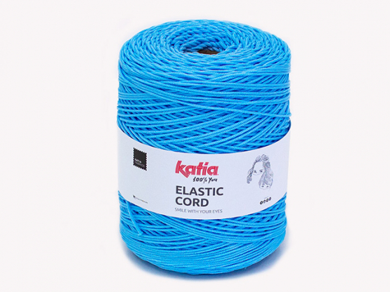 Elastic Kordel  rund ø 2 mm türkis