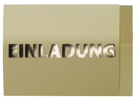 Etui Cards chamois Einladung