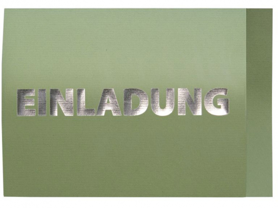 Etui Cards linde Einladung