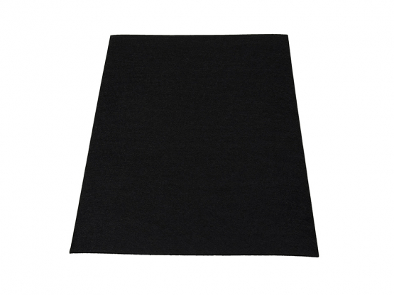 Filzplatte   1 mm 20 x 30 cm schwarz