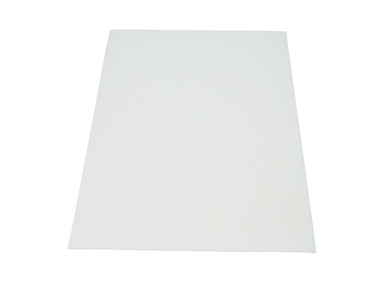 Filzplatte für Deko 30 x 45 cm 3 mm weiß