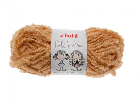 Garn Boucle Dolls Farbe 3 beige