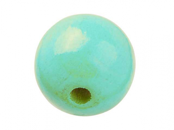Grosslochperle Holz ø 20 mm mint