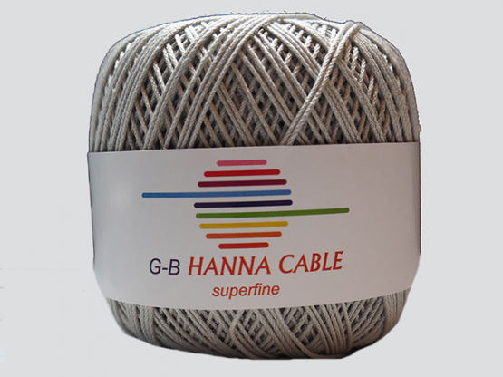 Hanna Cable silbergrau