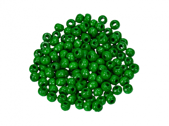 Holzperlen ø 4 mm grün