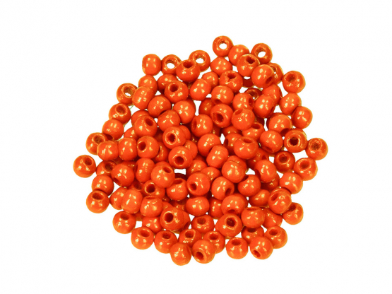 Holzperlen ø 4 mm orange