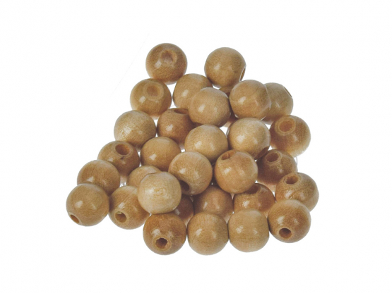 Holzperlen ø 8 mm natur