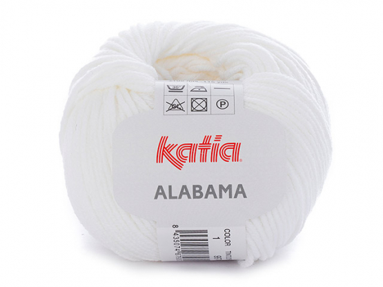 Katia Alabama Farbe 01 weiß