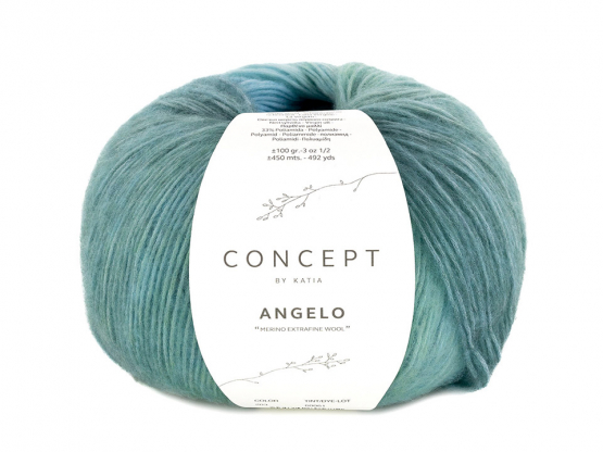 Katia Angelo Farbe 203 blau-grün-mint